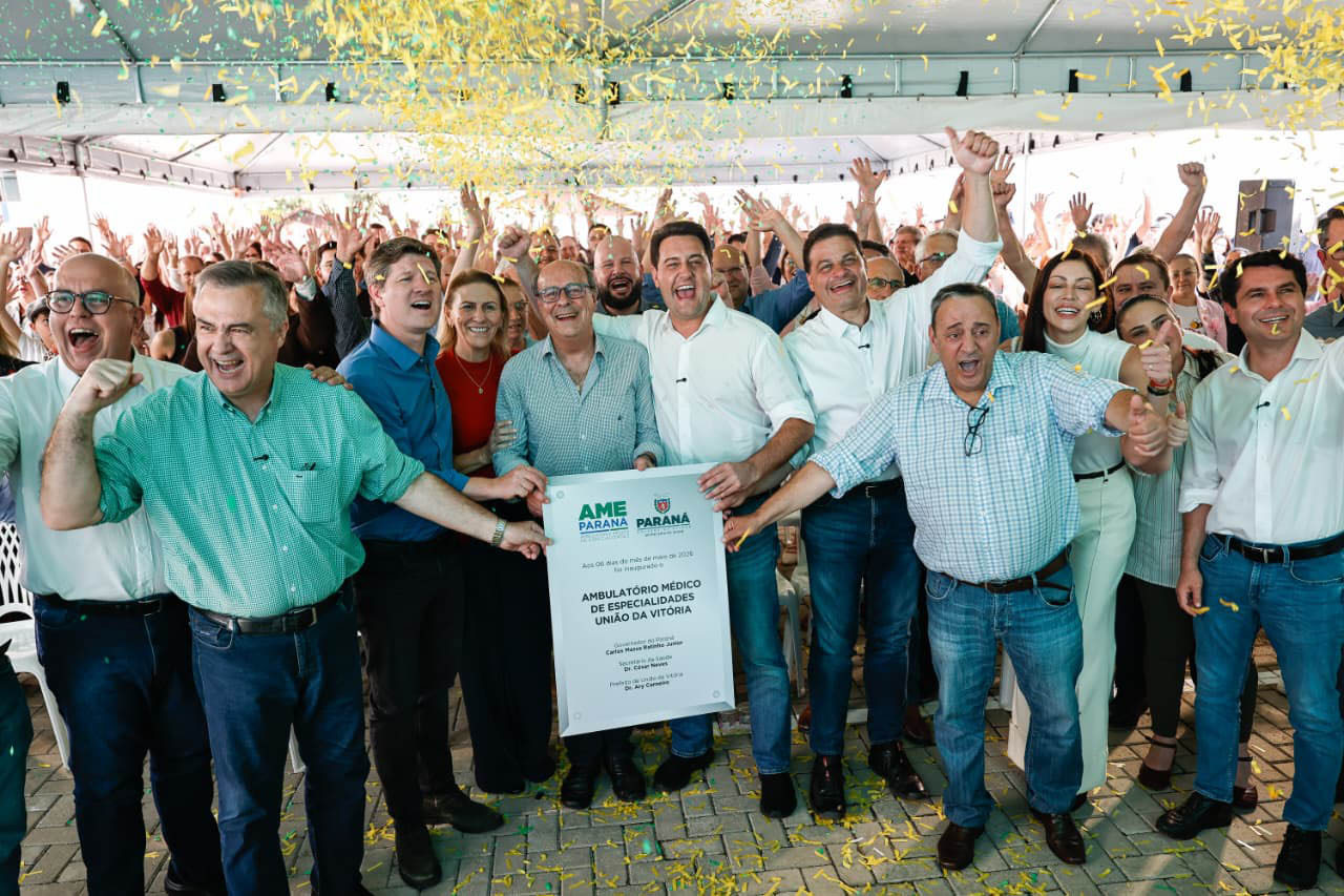 Ratinho Junior inaugura AME e anuncia ampliação do Hospital São Camilo