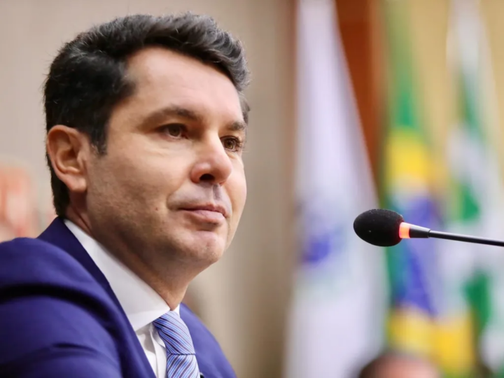 Deputado Alexandre Curi (Republicanos), presidente da Assembleia Legislativa do Paraná | Foto: Rogério Machado/Alep