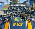 PRF apreende 26 fuzis durante abordagem a caminhÃ£o no ParanÃ¡