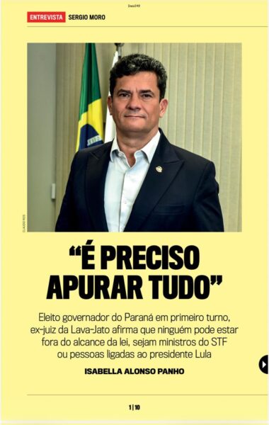 Foto: Reprodução/Revista Veja