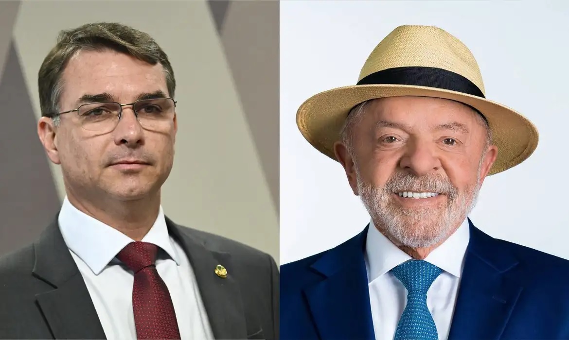 Pesquisa Quaest aponta Flávio 1 ponto à frente de Lula em cenário de empate técnico